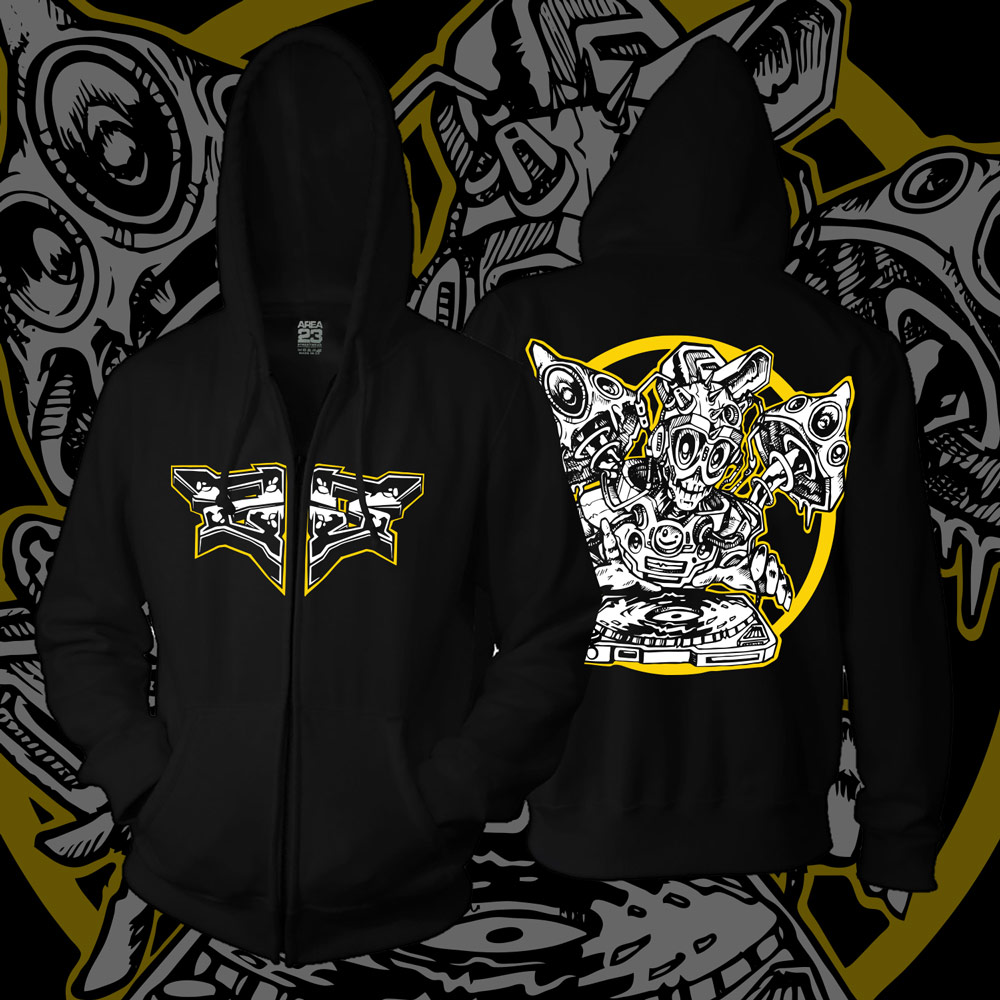 Unisex mikina se zipem Input 23 Výprodej ! + 